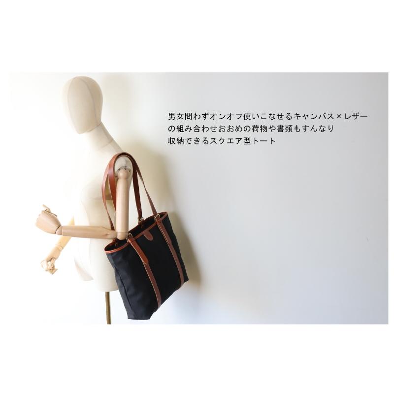 IL BISONTE（イルビゾンテ） バッグ スクエアキャンバス トート バッグ
