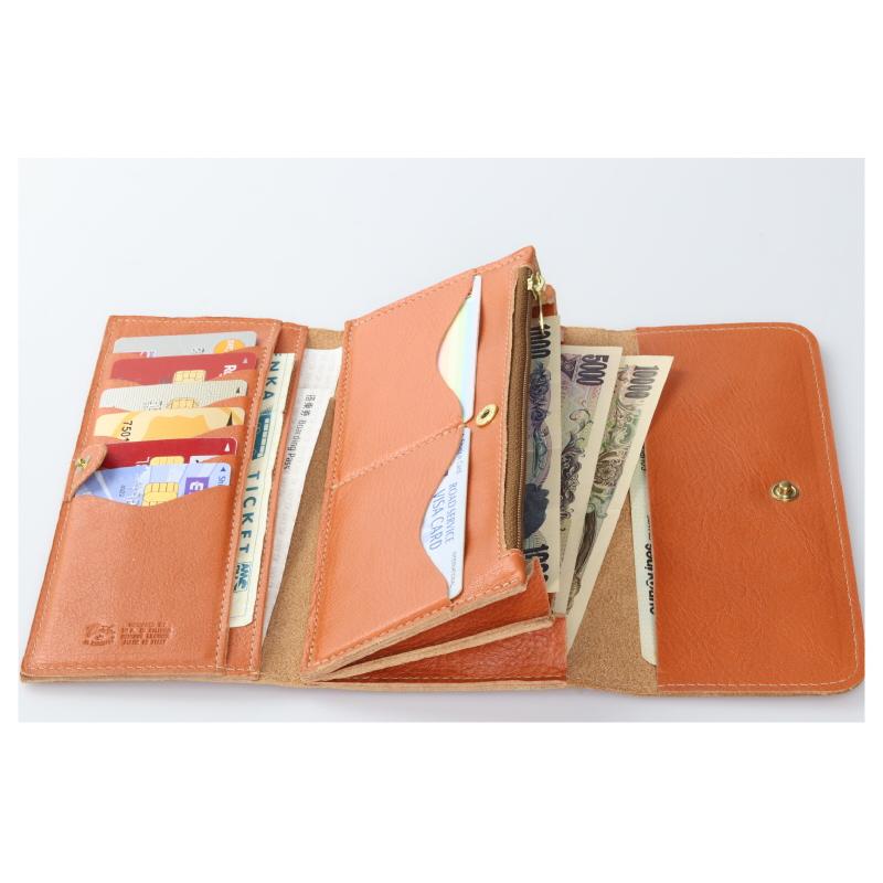 IL BISONTE（イルビゾンテ） 財布 IL BISONTE 3つ折り スリム ロング