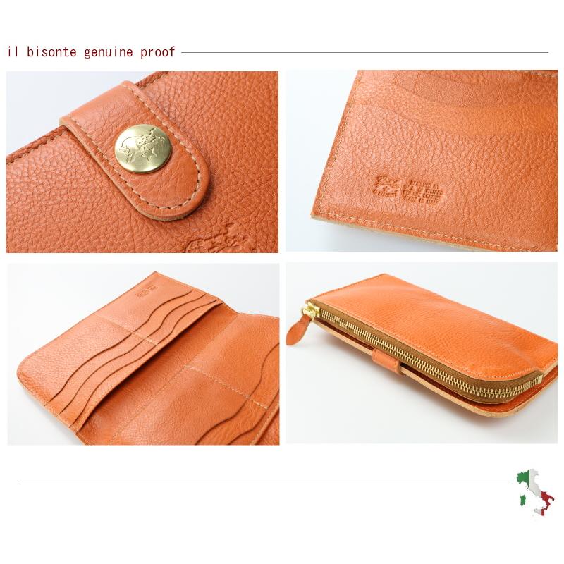 IL BISONTE（イルビゾンテ） 財布 コンチョロング ウォレット 長財布