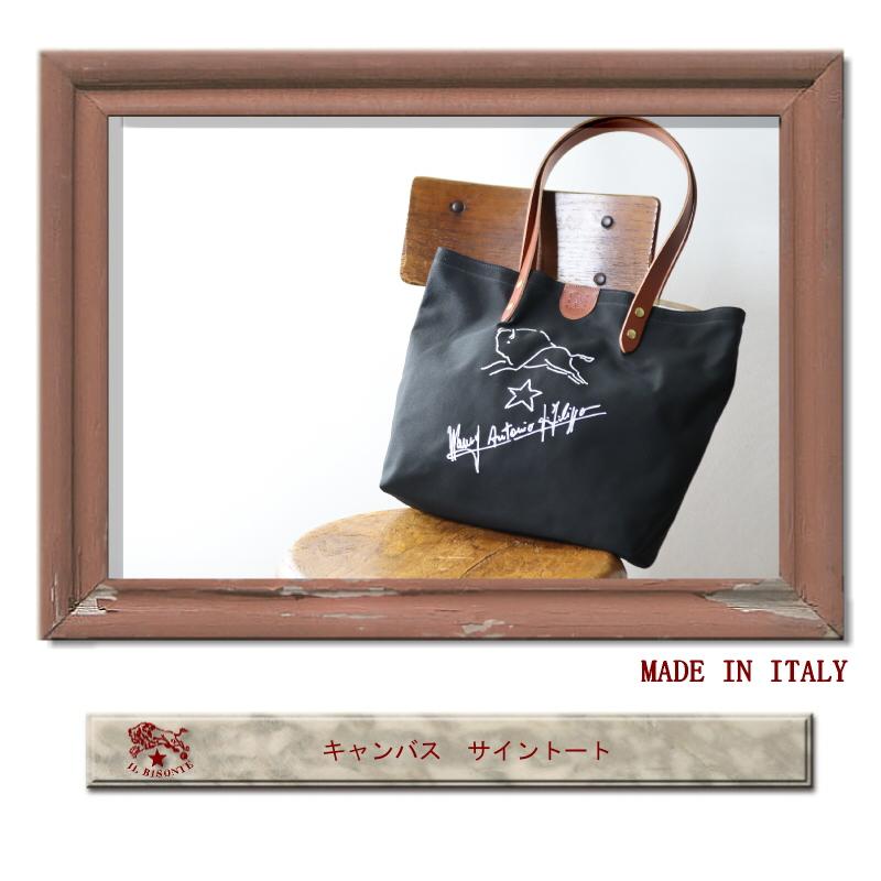 IL BISONTE イルビゾンテ バッグ サイン入り トートバッグ 54_1_ IL BISONTE イルビゾンテ バッグ サイン入り トートバッグ 54_1_
