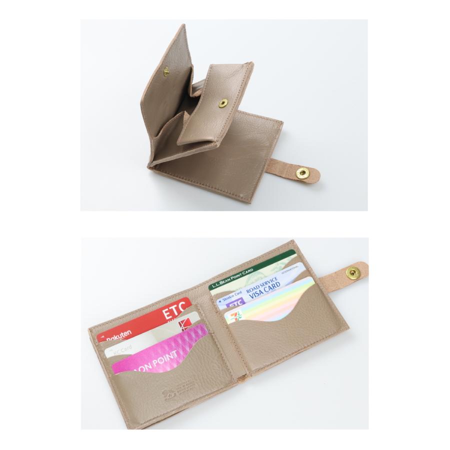 IL BISONTE イルビゾンテ 財布 2つ折スクエアウォレット（ B