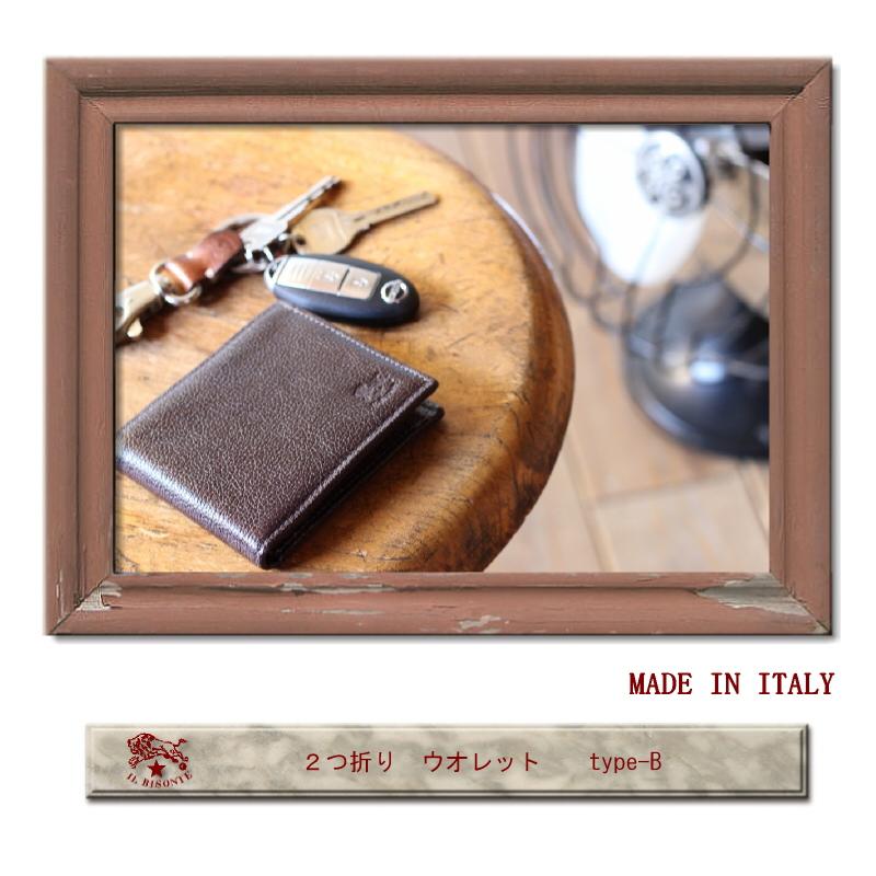IL BISONTE（イルビゾンテ） 財布 IL BISONTE 2つ折ウォレットType-B