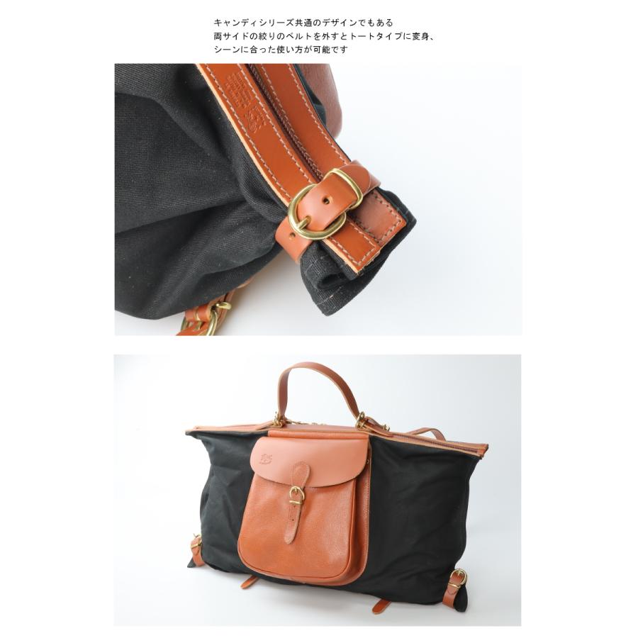 IL BISONTE（イルビゾンテ） バッグ レザーキャンディーリュック（ M