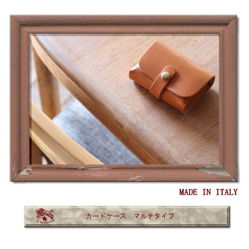 IL BISONTE イルビゾンテ カードケース 名刺入れ マルチタイプ IL BISONTE イルビゾンテ カードケース 名刺入れ マルチタイプ