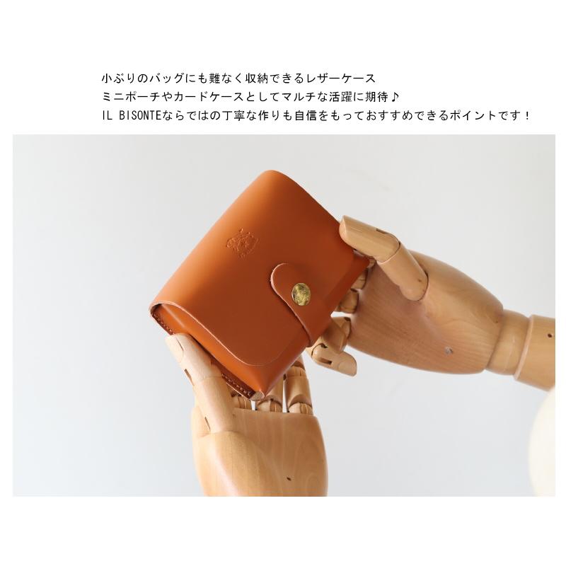 IL BISONTE（イルビゾンテ） カードケース 名刺入れ カードケース