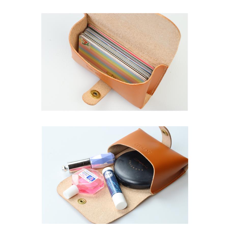 うしちゃん【新品】イルビゾンテ 二重フラップマルチケース カード入れ IL BISONTE（イルビゾンテ） カードケース 名刺入れ カードケース