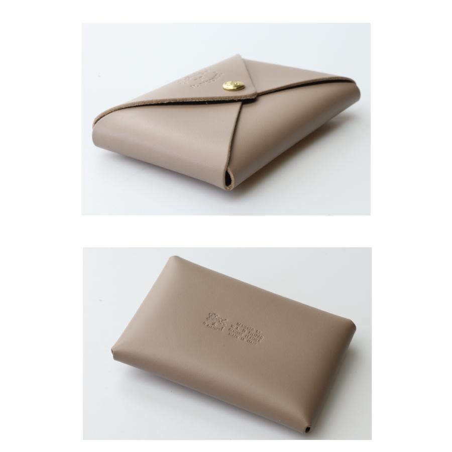 IL BISONTE（イルビゾンテ） カードケース 名刺入れ ワンスナップ