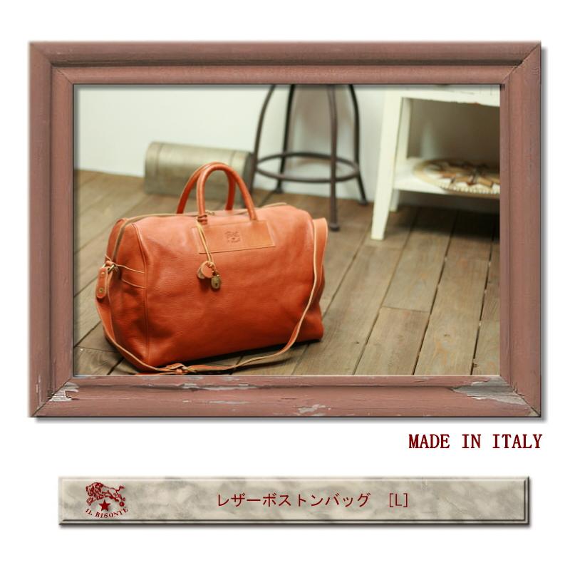 ペー極美品 イルビゾンテ IL BISONTE 2way ボストンバッグ IL BISONTE（イルビゾンテ） バッグ IL BISONTE 2way ボストンバッグ