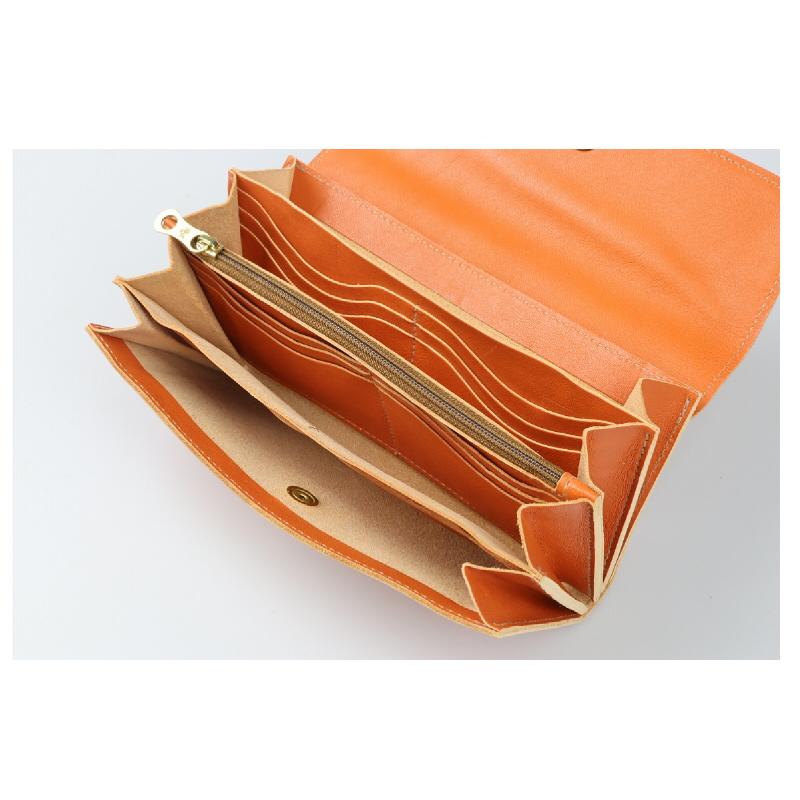 IL BISONTE イルビゾンテ 財布 ロング ハーフフラップウォレット