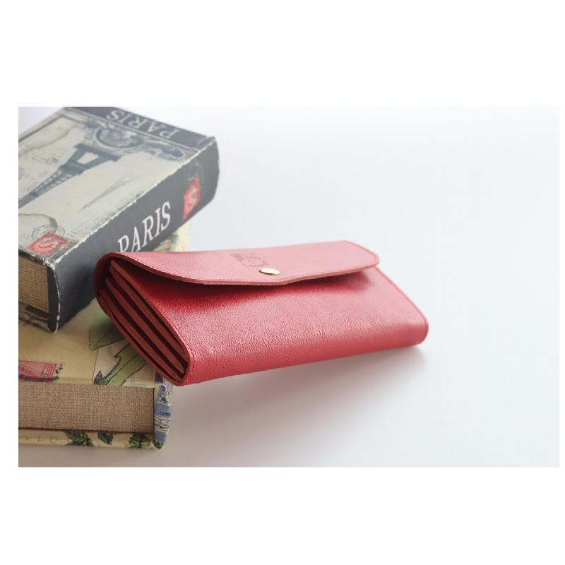 IL BISONTE（イルビゾンテ） 財布 ロング ハーフフラップウォレット 長