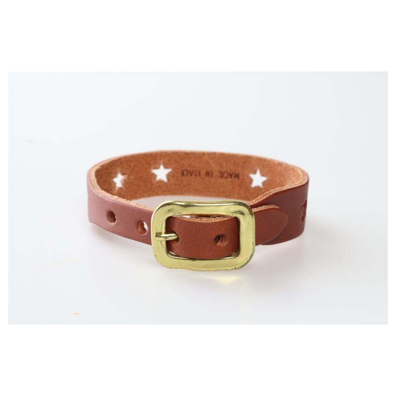 イルビゾンテ ブレスレット IL BISONTE スターパンチングブレスレット 54_1_ 5422300297 レディース ( 商品番号 IB-2-00297 )の画像
