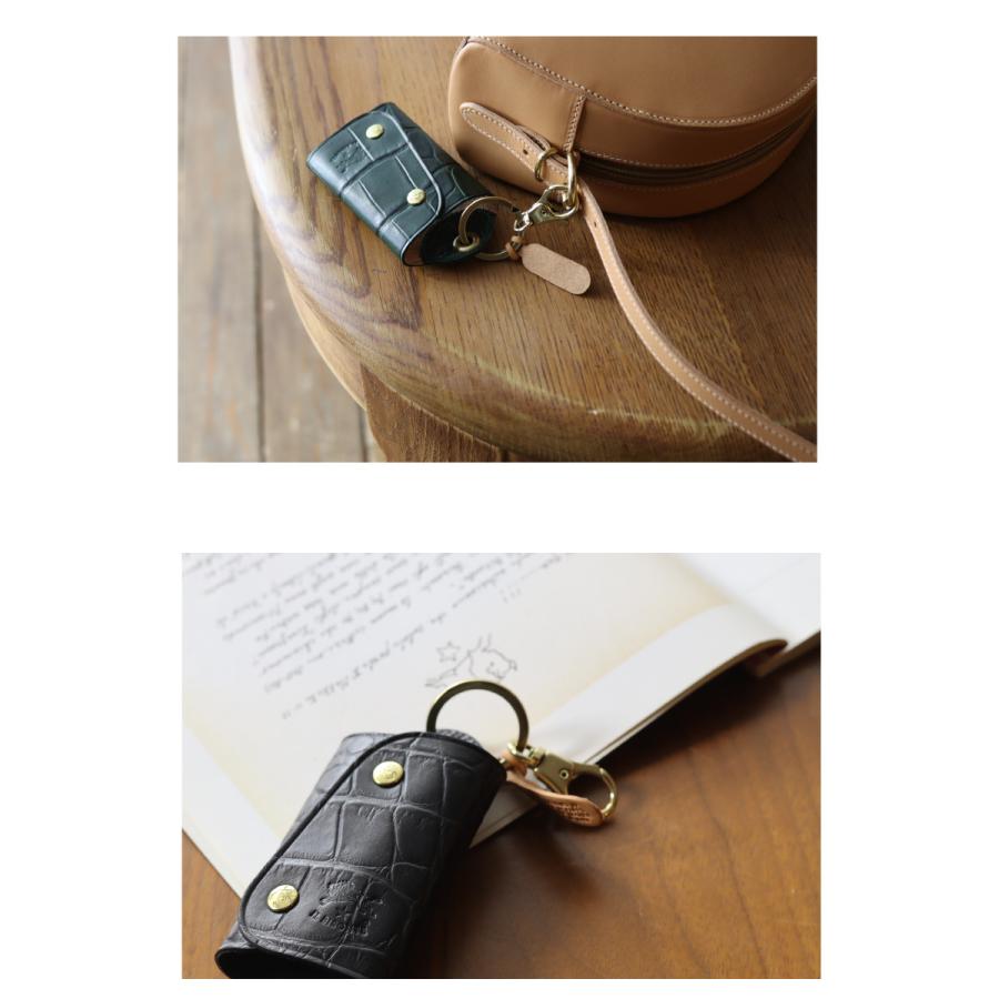 IL BISONTE（イルビゾンテ） キーケース スマートキーケース（型押し