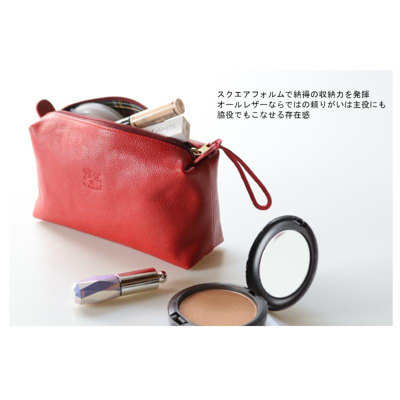 IL BISONTE（イルビゾンテ） ポーチ レザースクエア ポーチ 54_1_