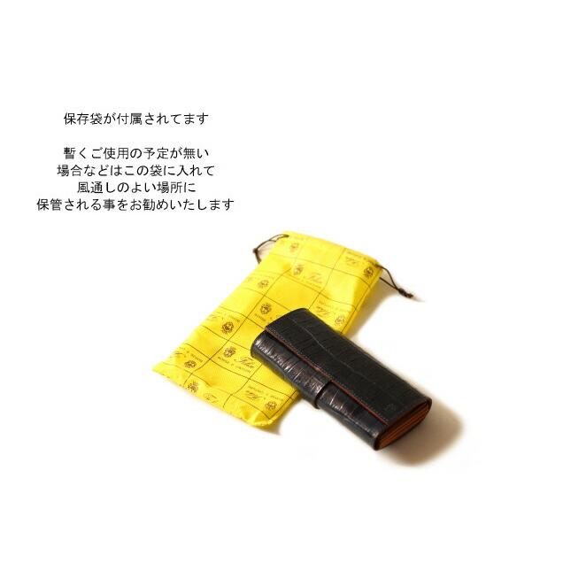Felisi（フェリージ） 財布 ロングウォレット ( 型押しクロコダイル