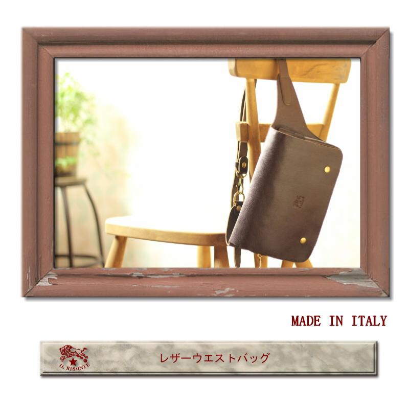 IL BISONTE（イルビゾンテ） バッグ レザーウエストバッグ ショルダー