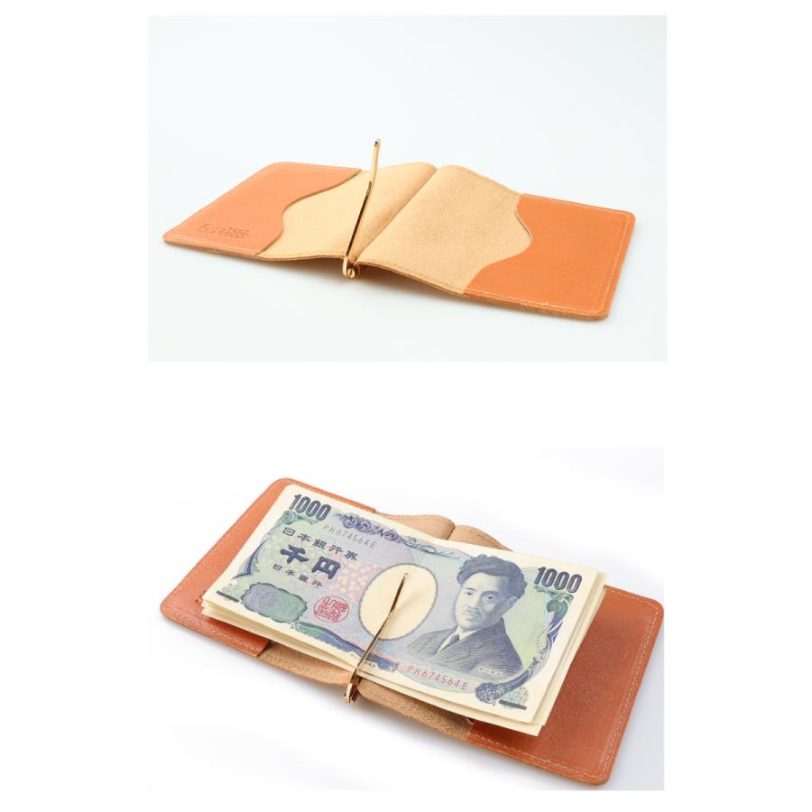 IL BISONTE（イルビゾンテ） マネークリップ 財布 二つ折り財布 小銭