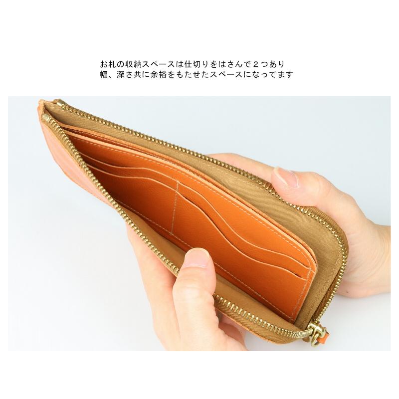 IL BISONTE（イルビゾンテ） 財布 フラットレザーロングウォレット 長