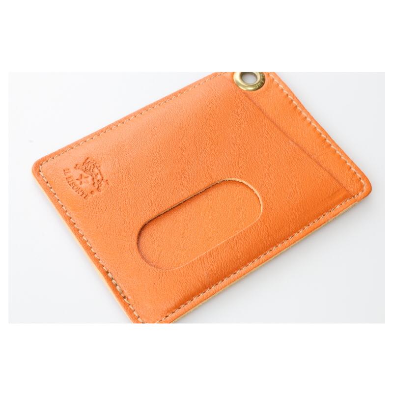 IL BISONTE（イルビゾンテ） カードケース 名刺入れ ハトメ付きカード