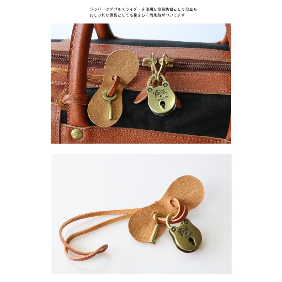 IL BISONTE（イルビゾンテ） バッグ キャンバスボストンバッグ