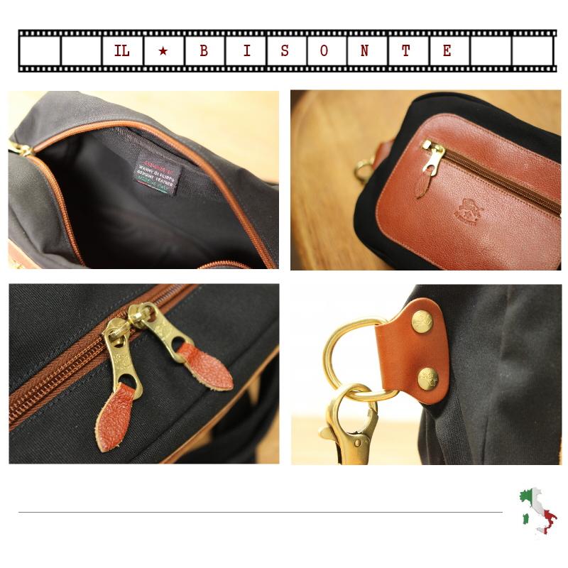 IL BISONTE（イルビゾンテ） バッグ キャンバス ボディーバッグ