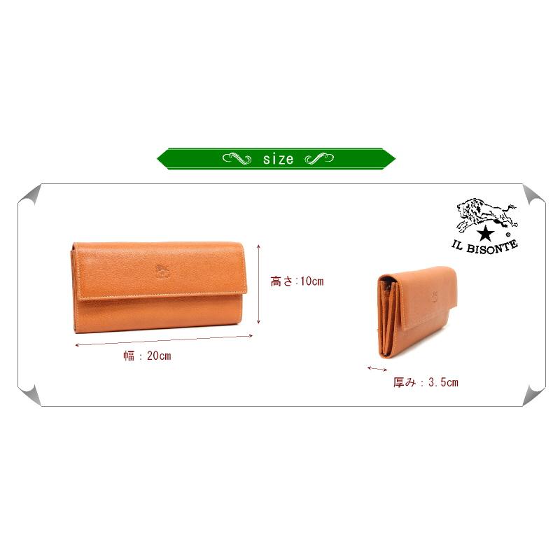 ILBISONTEイルビゾンテ長財布　新品 IL BISONTE（イルビゾンテ） 財布 ロングウォレット （TYPE-M3） 長