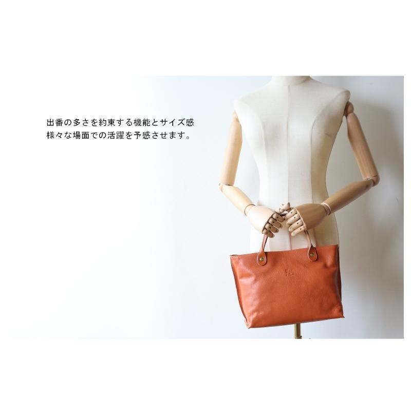 IL BISONTE（イルビゾンテ） バッグ スクエアレザートート トート