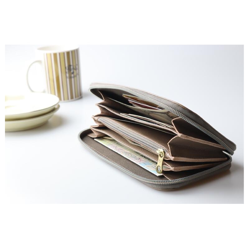 イルビゾンテ 財布 IL BISONTE ジップロングウォレット Type-B 長財布 54_1_ 411345 メンズ レディース ( 商品番号 IB-411345 )の画像