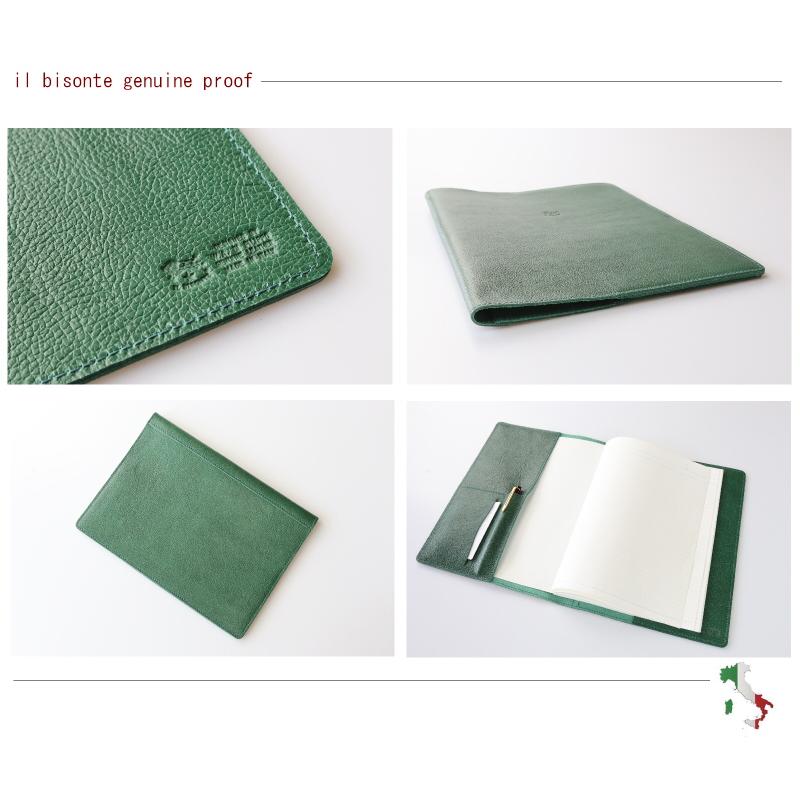 イルビゾンテ　ノートカバーB5 IL BISONTE（イルビゾンテ） 文房具 ノートカバー(B5) 商品番号