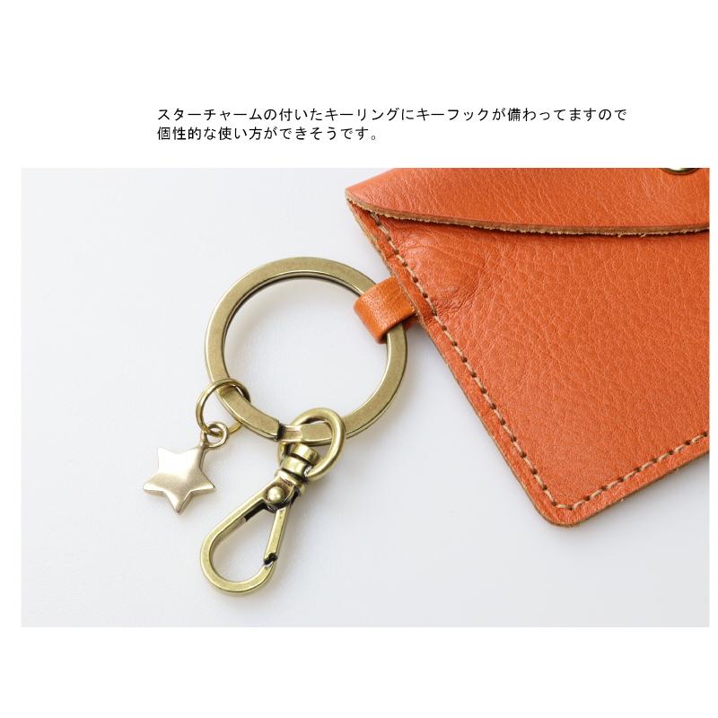 IL BISONTE（イルビゾンテ） カードケース 名刺入れ キーリング付き