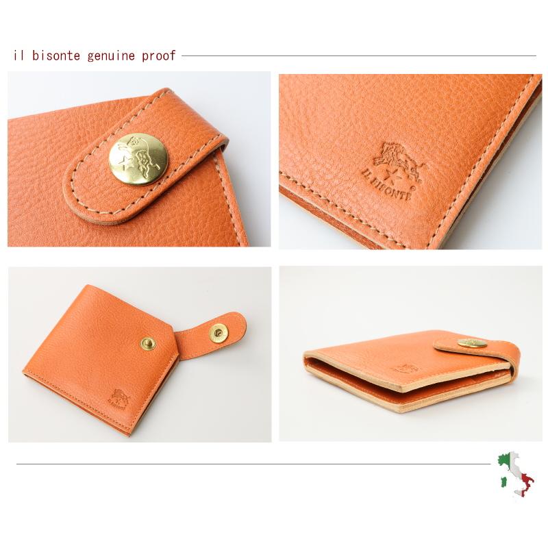 IL BISONTE（イルビゾンテ） 財布 コーナースナップコンパクト