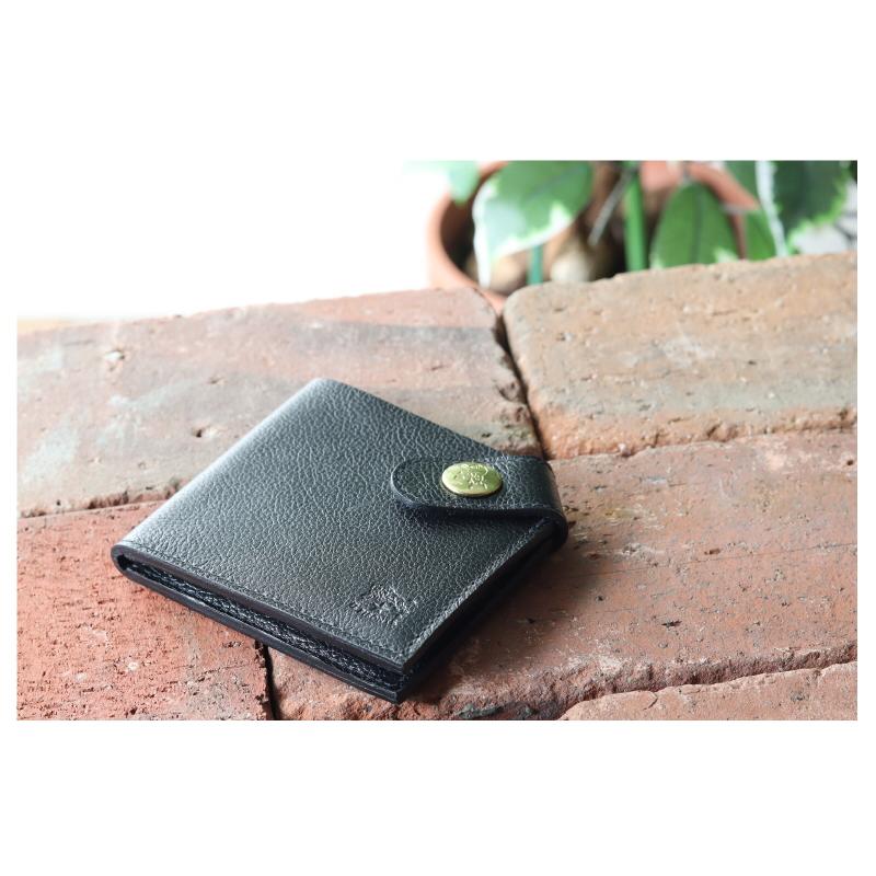 イルビゾンテ　コンパクトウォレット IL BISONTE（イルビゾンテ） 財布 コーナースナップコンパクト