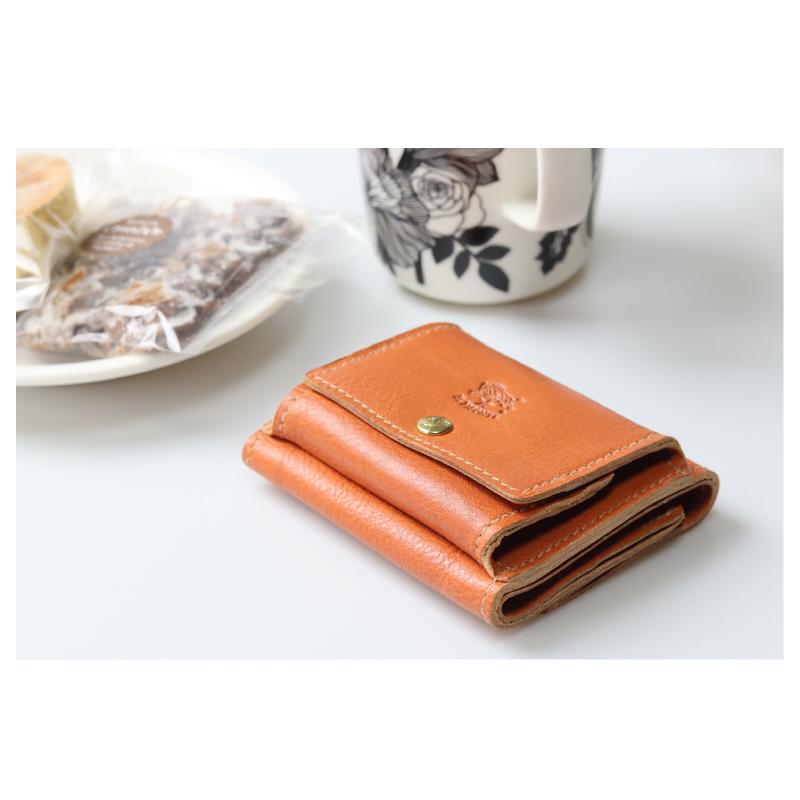 IL BISONTE（イルビゾンテ） 財布 三つ折りコンパクトウオレット 三