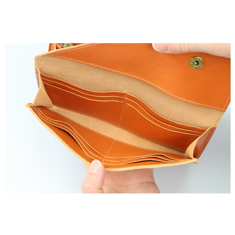 IL BISONTE（イルビゾンテ） 財布 ダブルフラップ ロングウォレット 長