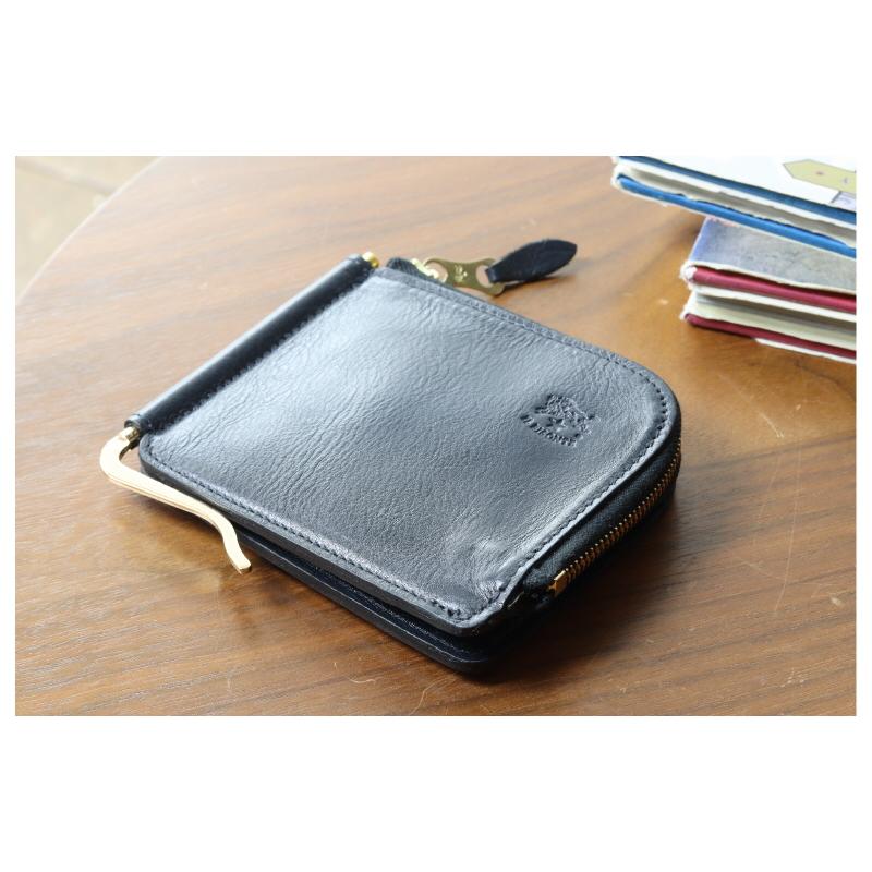 IL BISONTE イルビゾンテ 財布 マネークリップ 二つ折り 二つ折り財布
