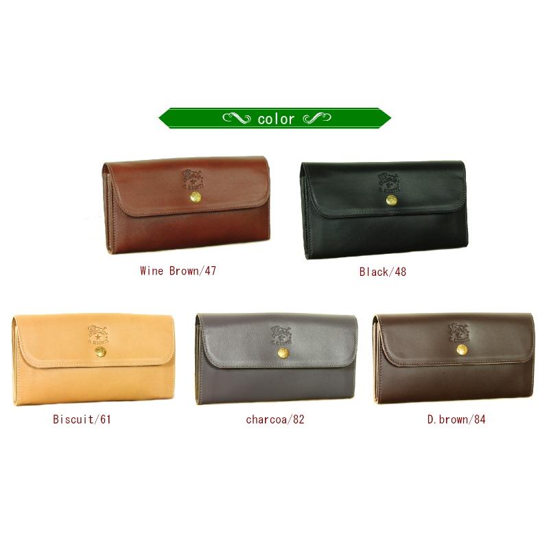 IL BISONTE（イルビゾンテ） 財布 ハーフフラップウォレット