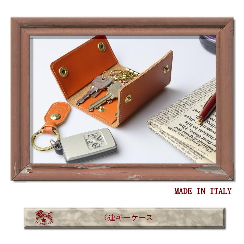 IL BISONTE（イルビゾンテ） キーケース IL BISONTE 6連キーケース