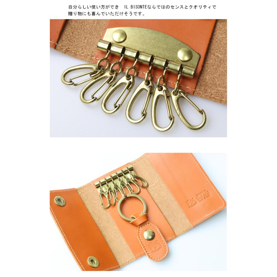 IL BISONTE（イルビゾンテ） キーケース IL BISONTE 6連キーケース