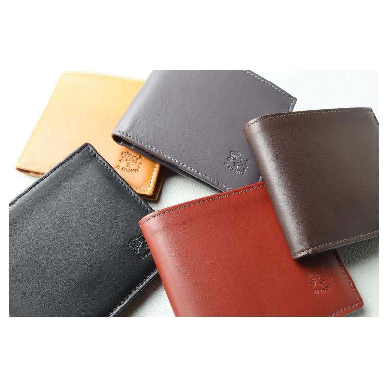 IL BISONTE イルビゾンテ 財布 2つ折りウォレット( バケッタ IL BISONTE イルビゾンテ 財布 2つ折りウォレット( バケッタ