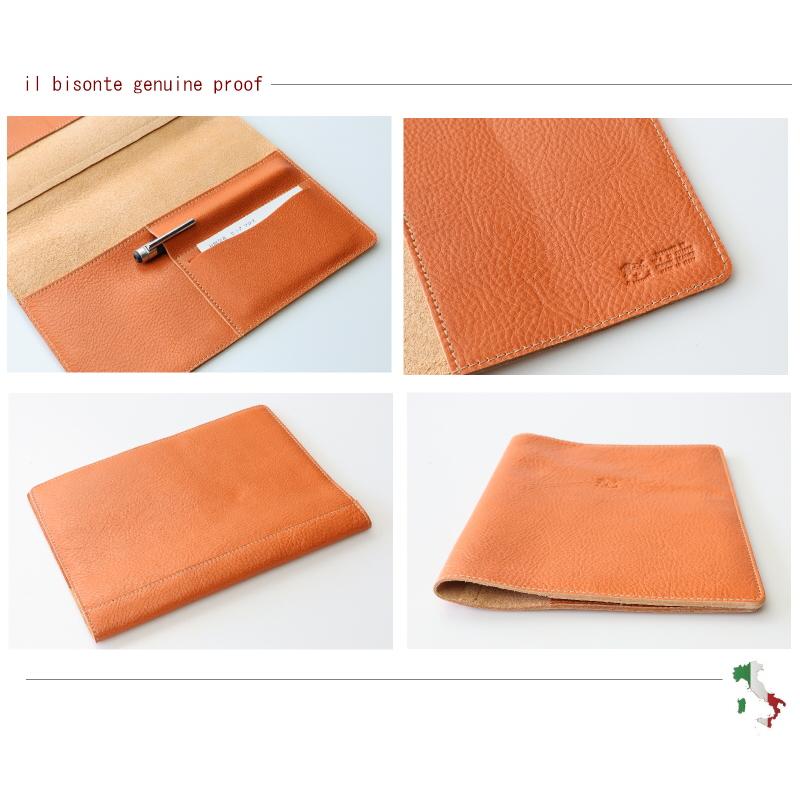 IL BISONTE（イルビゾンテ） ブックカバー レザー ノートカバー（ A5
