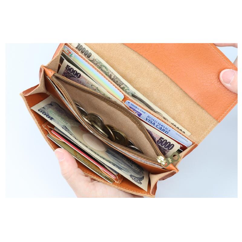 IL BISONTE（イルビゾンテ） 財布 ラウンドフラップ ロングウォレット