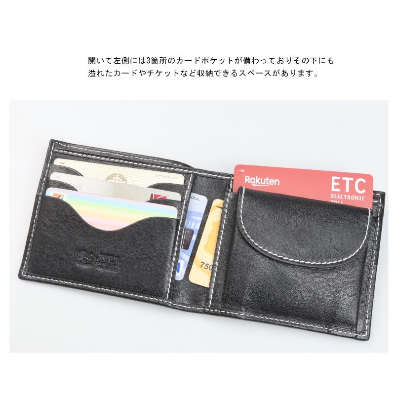 IL BISONTE イルビゾンテ 財布 2つ折りウォレット Type-A ( 白 IL BISONTE イルビゾンテ 財布 2つ折りウォレット Type-A ( 白