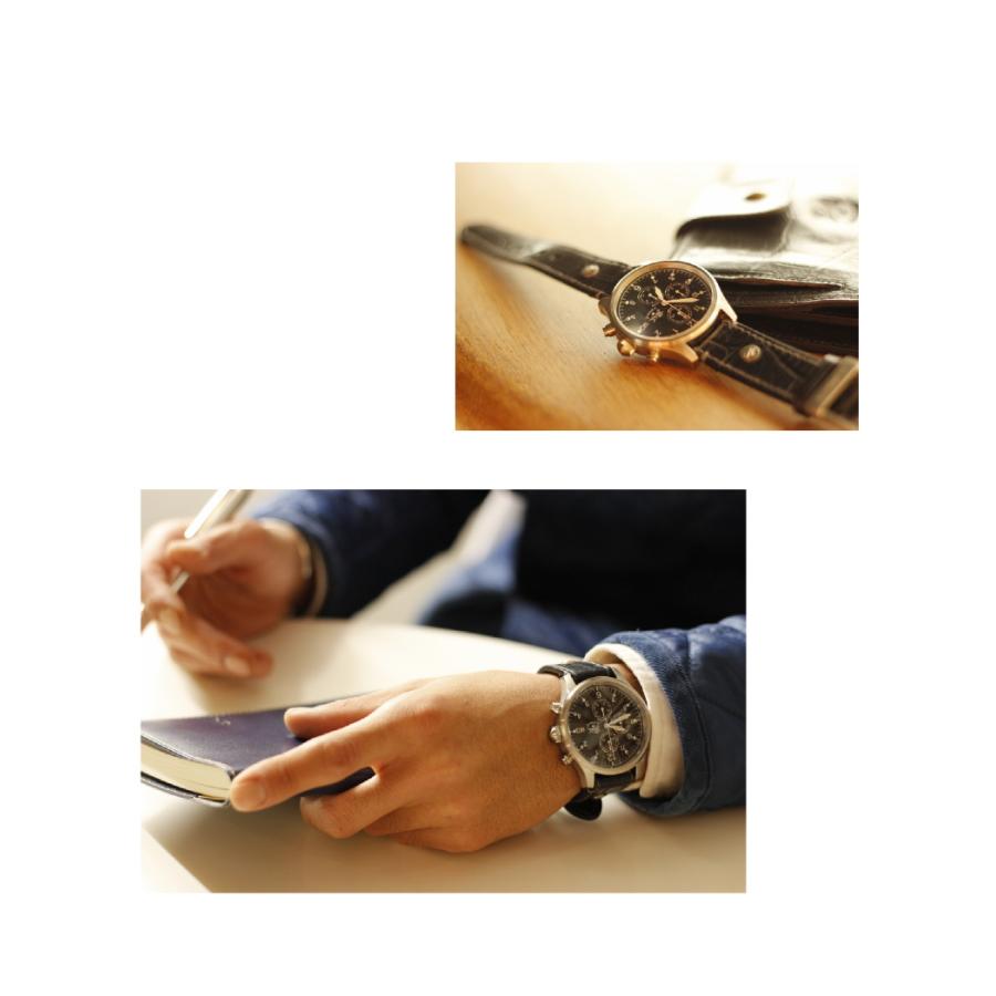 イルビゾンテ 時計 IL BISONTE クロノグラフリストウォッチmen's 54162304197 5422310297 5422306097 ( 商品番号 IB-F16-04197 T2-10297 C2-06097 )の画像
