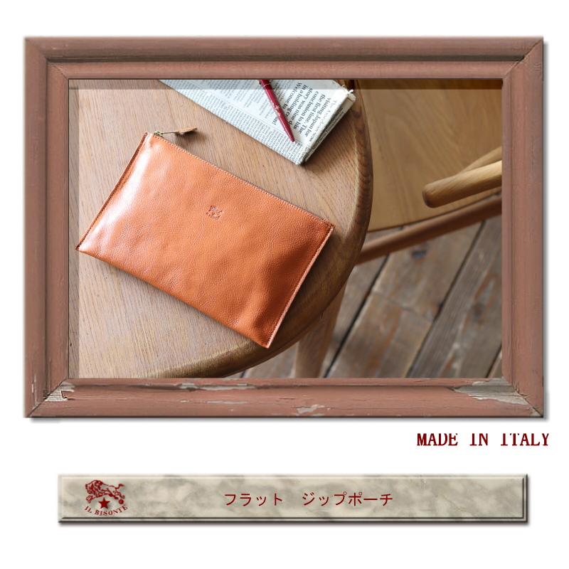 イルビゾンテ　ストラップ付きレザーフラットポーチ　　ヤキヌメ　白(どちらか) 楽天市場】＼店内、モール内最安挑戦中／ 在庫限り イルビゾンテ