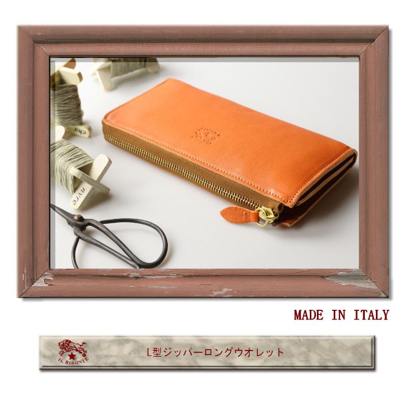 IL BISONTE（イルビゾンテ） 財布 IL BISONTE L型ロングウォレット 長