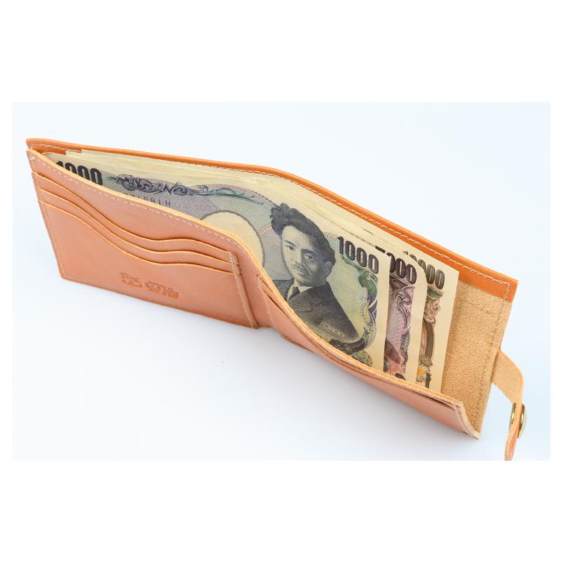 IL BISONTE イルビゾンテ 財布 シンプル2つ折りウォレット 二つ折り