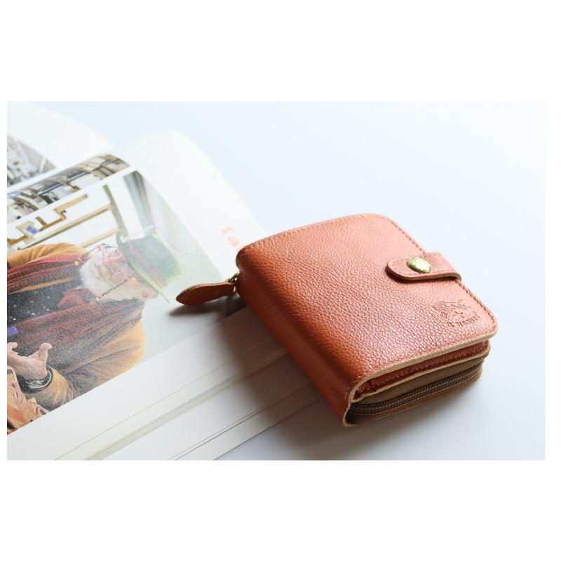 IL BISONTE（イルビゾンテ） 財布 IL BISONTE 2つ折ラウンドジップ