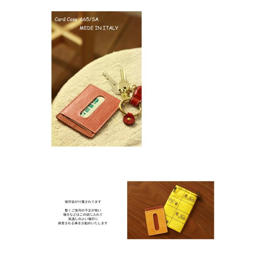 Felisi（フェリージ） カードケース カードケース( 型押しクロコダイル