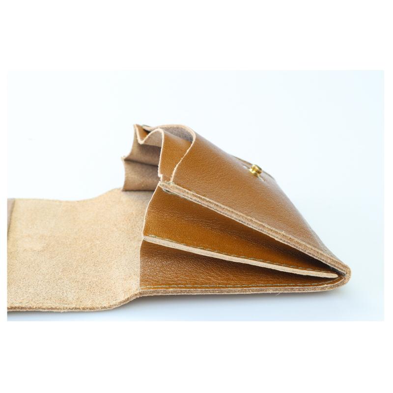 IL BISONTE（イルビゾンテ） カードケース 名刺入れ スナップボタン