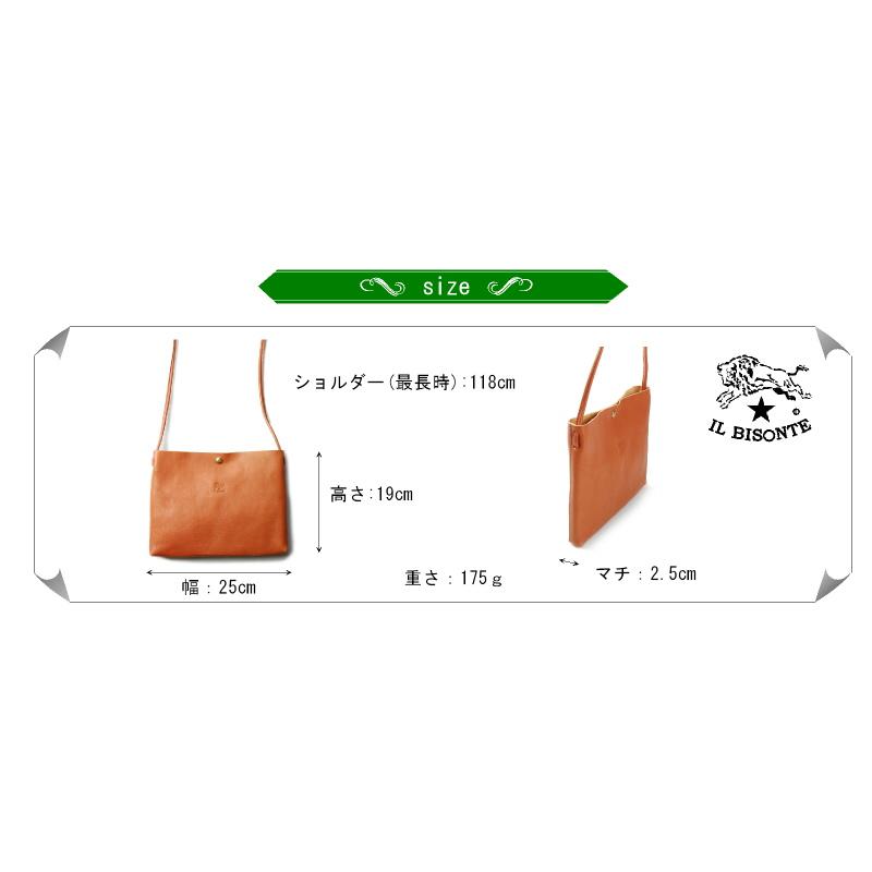 IL BISONTE イルビゾンテ バッグ フリーストラップショルダー IL BISONTE イルビゾンテ バッグ フリーストラップショルダー
