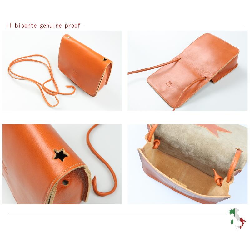 IL BISONTE イルビゾンテ バッグ フリーストラップ スター ショルダー 